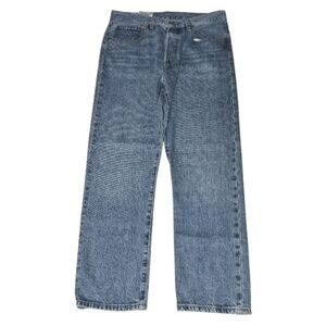 Levi's 501 Original Fit Jeans NWT Light Wash 26" Inseam Cropped Straight Leg 30